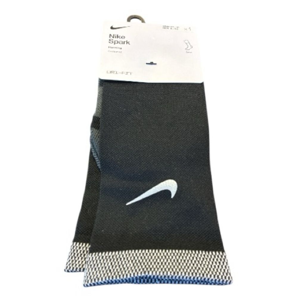 Nike Spark Black Running crew Socks women’s 9.5-11 or men’s 8-9.5 new